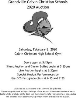 Grandville Calvin Christian Schools 2020 Auction