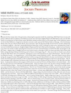 Jockey Profiles - Los Alamitos