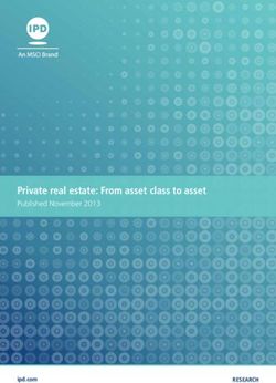 crwri ua 815 creative writing intro prose & poetry syllabus Private real estate: From asset class to asset - Published November 2013