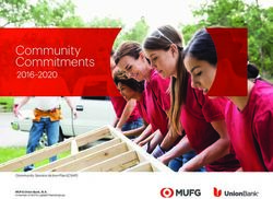 Community Commitments - Community Service Action Plan (CSAP)