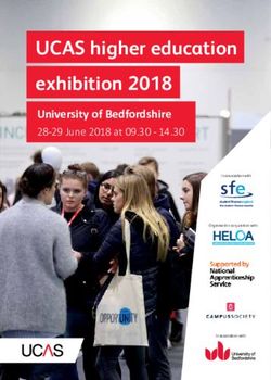 UCAS higher education exhibition 2018 - University of Bedfordshire 28-29 June 2018 at 09.30 14.30