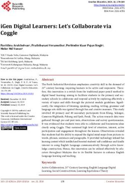 IGen Digital Learners: Let's Collaborate via Coggle