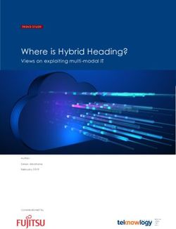 Where is Hybrid Heading? - Views on exploiting multi-modal IT - Fujitsu