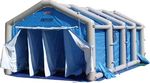 Portable Pneumatic Decontamination Shower Systems - Specify FSI Blue - 311 Abbe Rd. Sheffield Lake Ohio 44054