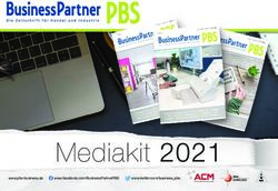 Mediakit 2021 - BusinessPartner PBS