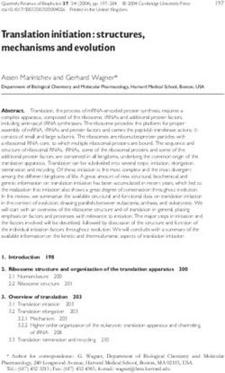 Translation initiation: structures, mechanisms and evolution