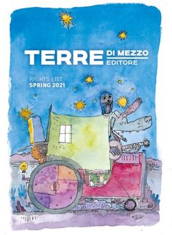 SPRING 2021 RIGHTS LIST - Terre di Mezzo