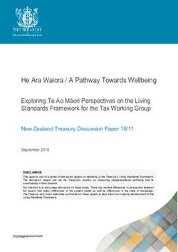 He Ara Waiora / A Pathway Towards Wellbeing - Exploring Te Ao ...