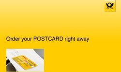 Order your POSTCARD right away - Deutsche Post