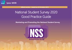 Good Practice Guide Marketing and Promoting the National Student Survey Marketing and Promoting the National Student Survey - Office for ...
