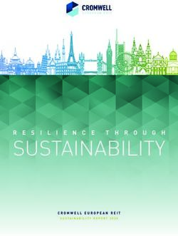 SUSTAINABILITY RESILIENCE THROUGH - CROMWELL EUROPEAN REIT