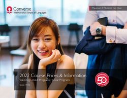 2022 Course Prices & Information - San Diego Adult Programs | Junior Programs Since 1972 - Converse International School of ...