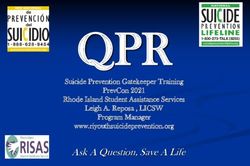 QPR - Ask A Question, Save A Life Suicide Prevention Gatekeeper Training PrevCon 2021 - Rhode Island Prevention Resource Center (RIPRC)