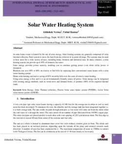 Solar Water Heating System - International Journal of Research in Aeronautical ...