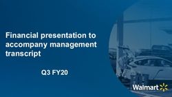 Financial presentation to accompany management transcript - Q3 FY20 - Walmart Corporate