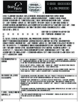 WINTER UPDATE February 2019 - Brain Injury Association of ...