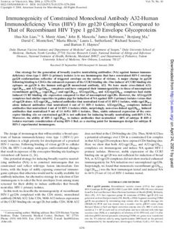 Immunogenicity of Constrained Monoclonal Antibody A32-Human Immunodeficiency Virus (HIV) Env gp120 Complexes Compared to That of Recombinant HIV ...