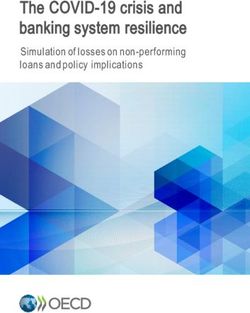 The COVID-19 crisis and banking system resilience - Simulation of losses on non-performing loans and policy implications - OECD