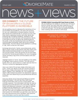 DM CONNECT: THE FUTURE OF DIVORCEMATE'S CLOUD PLATFORM IS INCREDIBLE