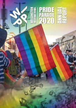PRIDE PARADE - Wellington International Pride Parade