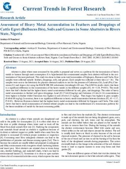 Current Trends in Forest Research - Gavin Publishers