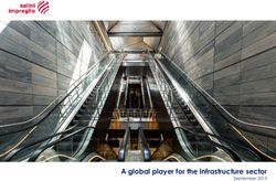 A global player for the infrastructure sector - Salini Impregilo