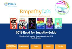 2019 Read for Empathy Guide - 15 books to build empathy - for young people aged 11-16 #ReadForEmpathy - Centre for Literacy in ...