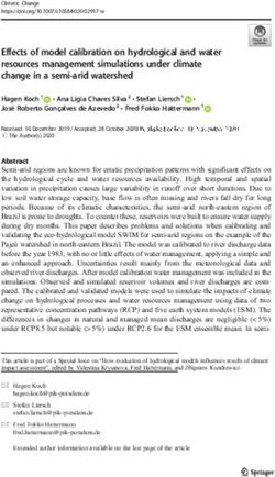 Effects of model calibration on hydrological and water resources management simulations under climate change in a semi-arid watershed