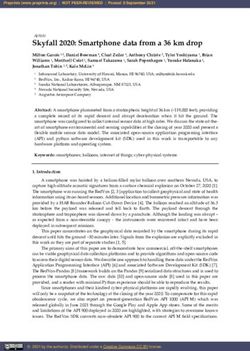 Skyfall 2020: Smartphone data from a 36 km drop - Preprints.org