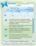 Air Quality Health Index awareness and promotion to Canadians with chronic respiratory disease - Asthma Canada