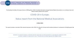 COVID-19 in Europe: releases weekly updated status reports.