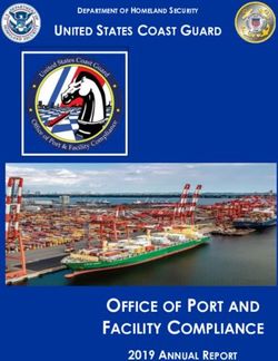 OFFICE OF PORT AND FACILITY COMPLIANCE - UNITED STATES COAST GUARD