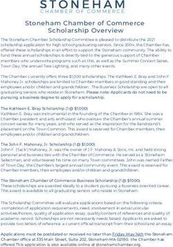 Stoneham Chamber of Commerce Scholarship Overview