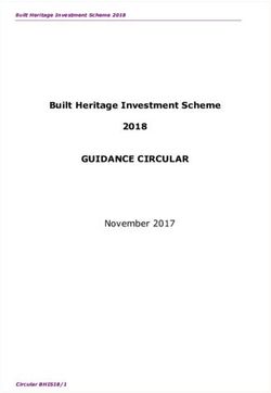 GUIDANCE CIRCULAR Built Heritage Investment Scheme 2018 - November 2017 - Department of Culture ...