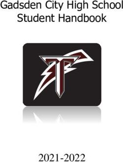 Gadsden City High School Student Handbook 2021-2022