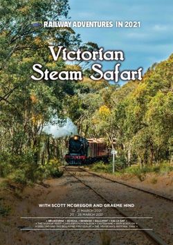 IN 2021 - SCOTT MCGREGOR'S RAILWAY ADVENTURES