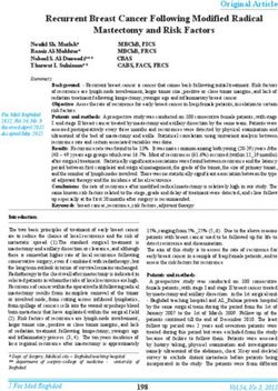 Recurrent Breast Cancer Following Modified Radical Mastectomy and Risk Factors