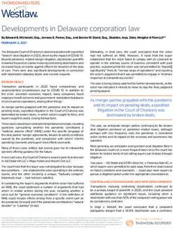 Developments in Delaware corporation law - Skadden, Arps ...