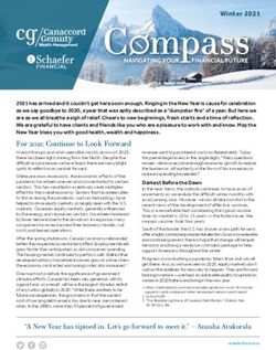 Winter 2021 - Schaefer Financial Group