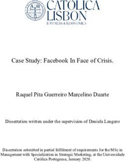 Case Study: Facebook In Face of Crisis. Raquel Pita Guerreiro Marcelino Duarte - Universidade ...