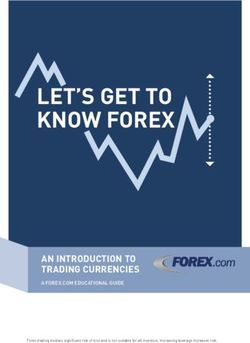 LET'S GET TO KNOW FOREX - AN INTRODUCTION TO TRADING CURRENCIES A FOREX.COM EDUCATIONAL GUIDE