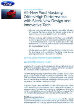 All-New Ford Mustang Offers High Performance with Sleek New Design and Innovative Tech