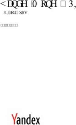 Yandex.Money API API for Apps 13.09.2018 - Yandex Technologies