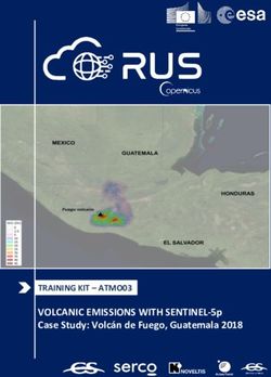 VOLCANIC EMISSIONS WITH SENTINEL-5p - Case Study: Volc&aacute;n de Fuego, Guatemala 2018 TRAINING KIT - ATMO03 DFSDFGAGRIAGRAGRI - RUS Copernicus