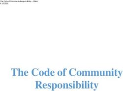 The Code of Community Responsibility - Colby-Sawyer College