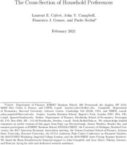 The Cross-Section of Household Preferences - Harvard ...