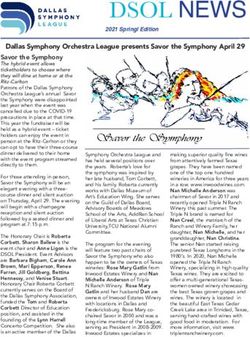 DSOL NEWS - Dallas Symphony Orchestra League