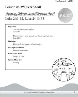Lesson #3-29 (Extended) - Pillar Church