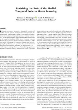 Revisiting the Role of the Medial Temporal Lobe in Motor Learning