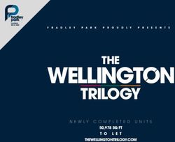 50,978 SQ FT TO LET THEWELLINGTONTRILOGY.COM - NEWLY COMPLETED UNITS - The Wellington Trilogy